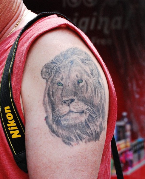 Animal Portrait Memorial Tattoo