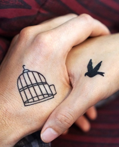 Couple’s Matching Tattoos