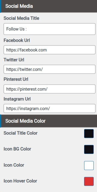 select Contact Page template