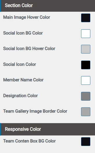 set Featured Page section