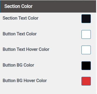 set Featured Page section