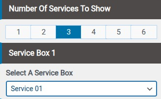 set Featured Page section