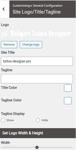 Set Header contact 