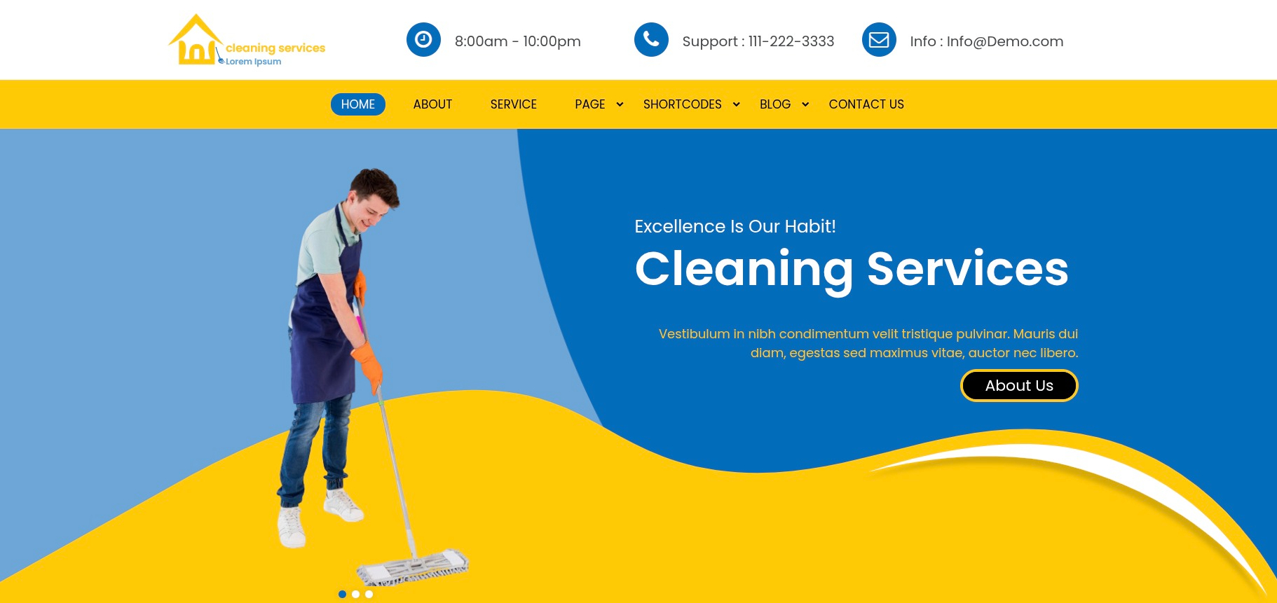 cleaning-business pro wordpress theme