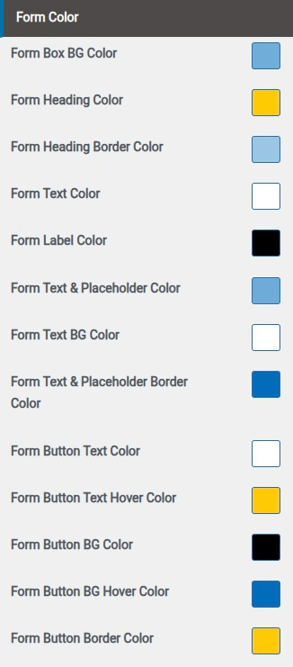 select Contact Page template