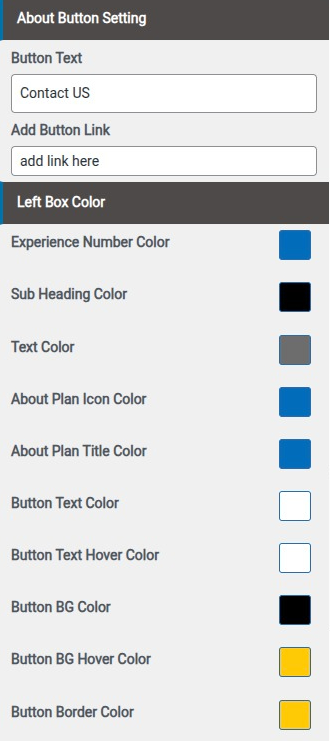 set Featured Page section