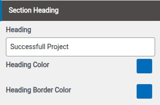 set Featured Page section