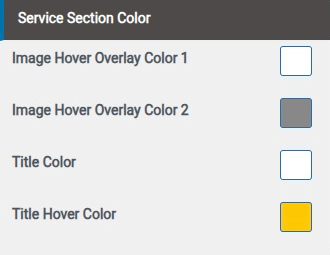 set Featured Page section