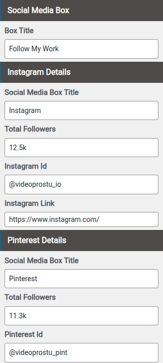 select Contact Page template