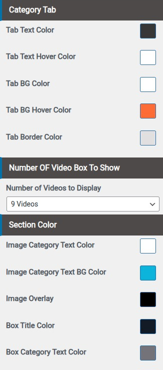 set Featured Page section