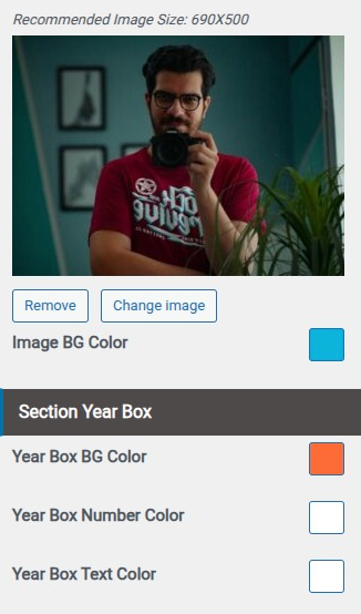 set Featured Page section