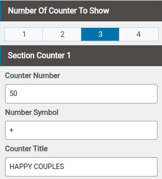 set Featured Page section