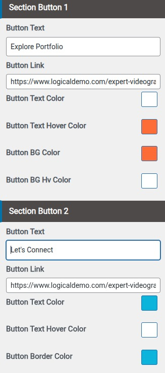 set Featured Page section