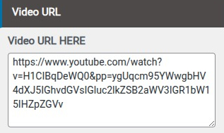 set Featured Page section