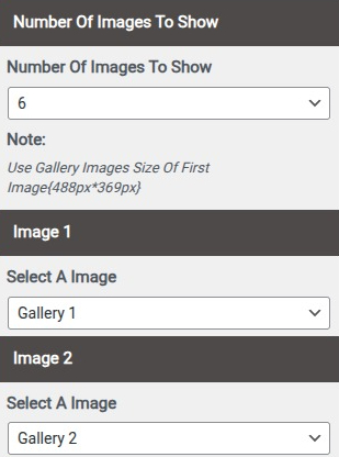 set Featured Page section