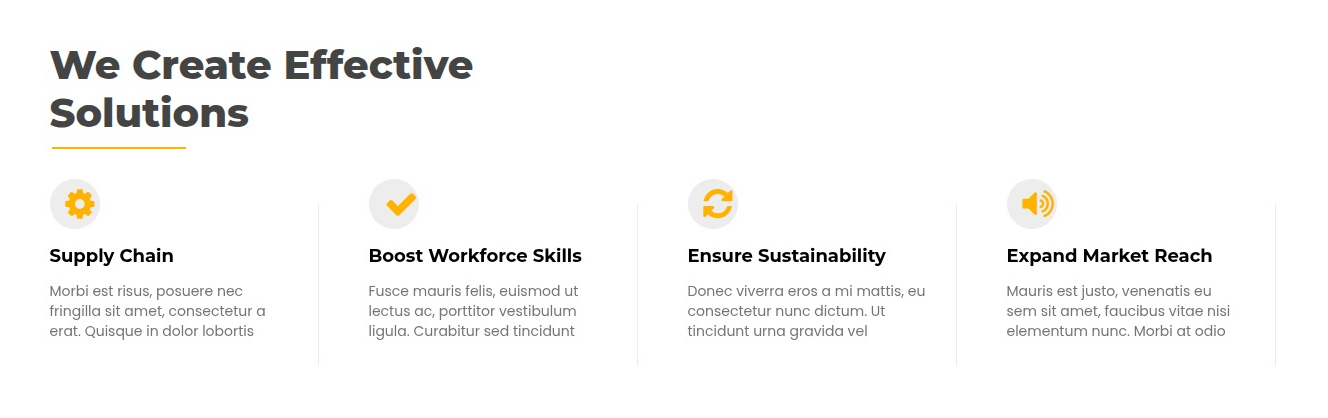 set Featured Page section