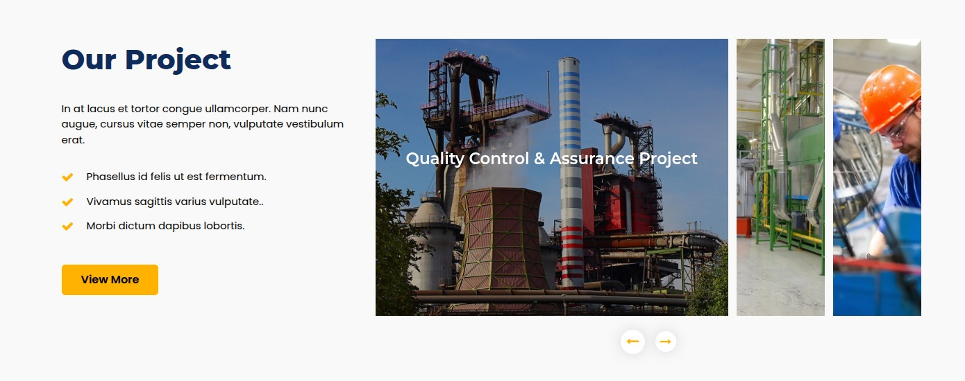 set Featured Page section