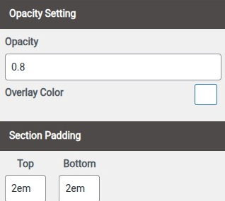 set Banner 2 section