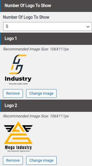 set Banner 2 section