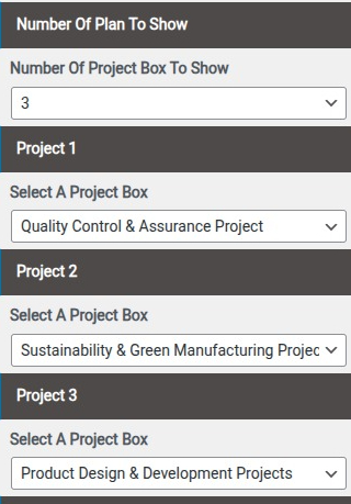 set Featured Page section
