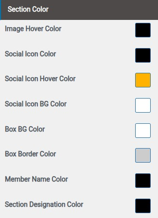 set Featured Page section