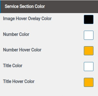 set Featured Page section