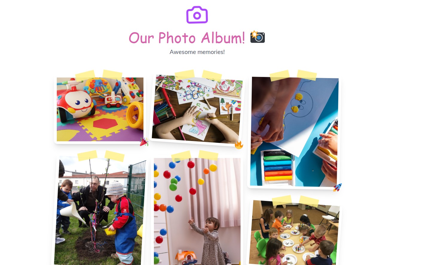 set Featured Page section