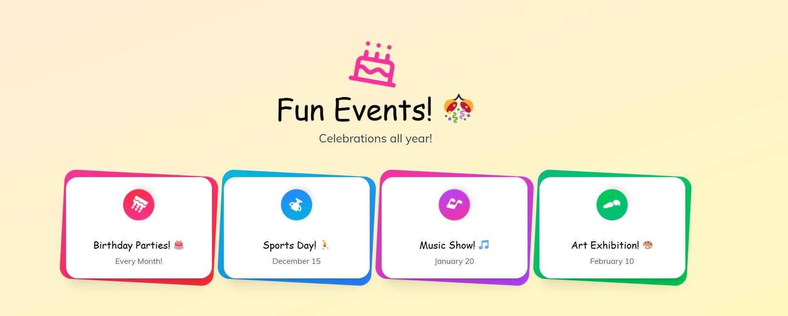 set Featured Page section