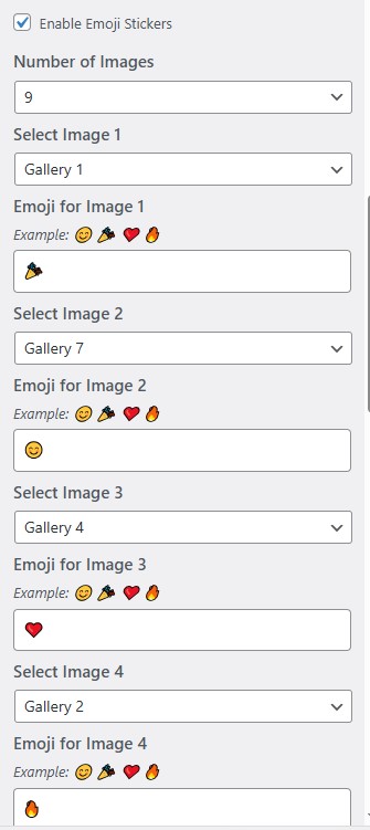 set Featured Page section