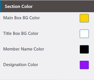 set Featured Page section