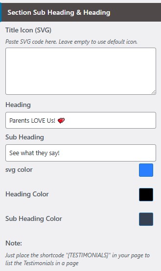 set Banner 2 section