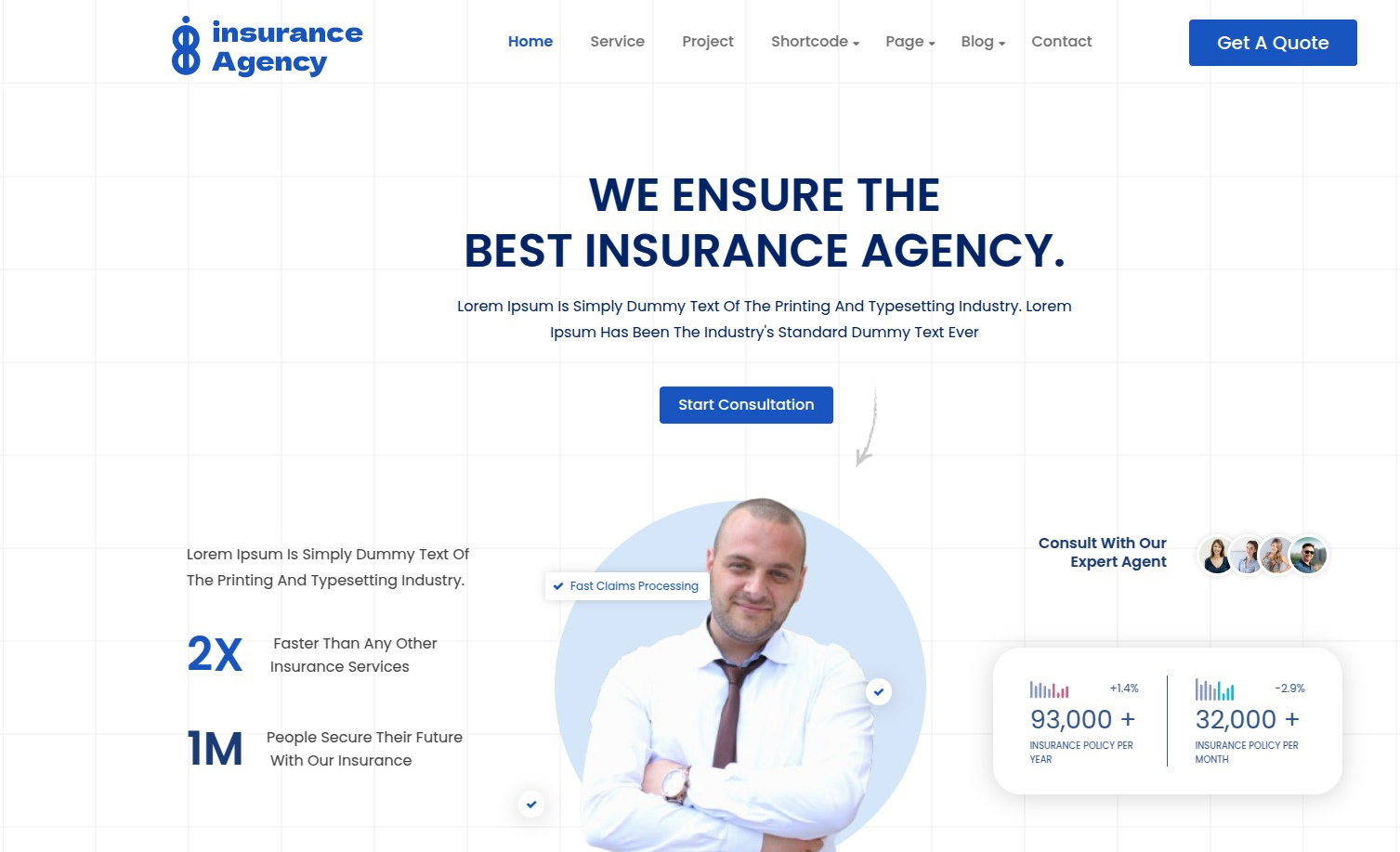 policyguard pro wordpress theme
