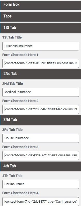 select Contact Page template