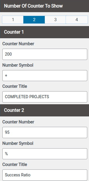 set Featured Page section