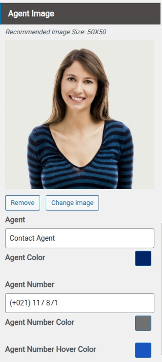 set Featured Page section