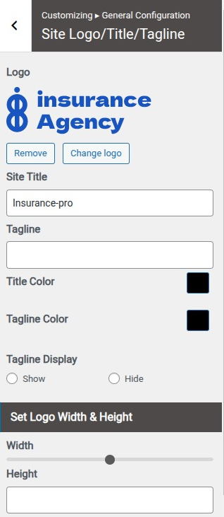 Set Header contact 