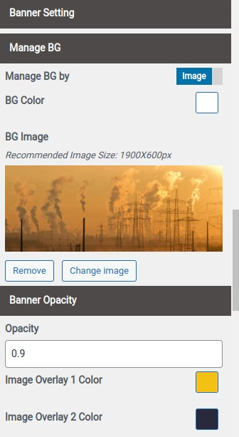 select Contact Page template