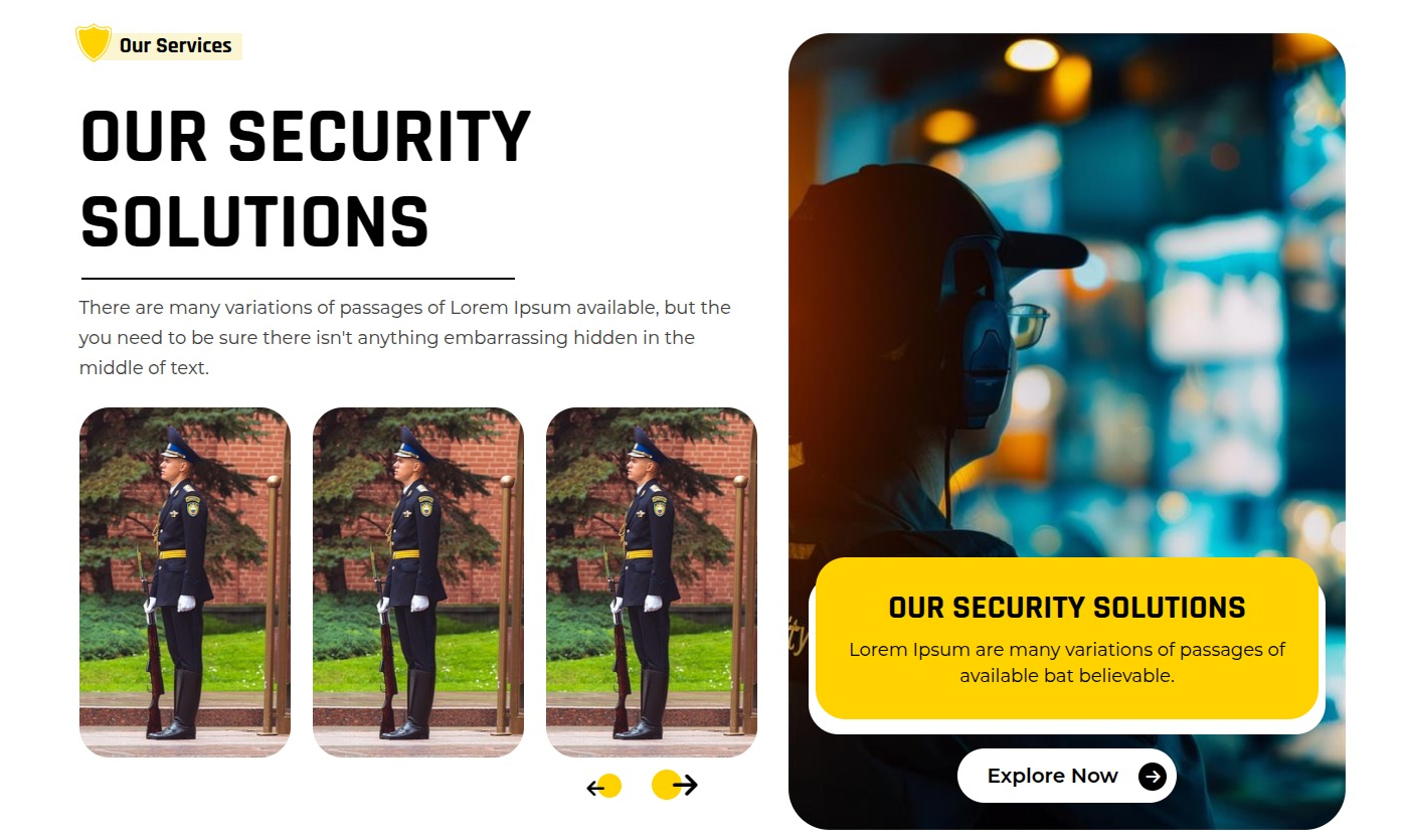 set Featured Page section