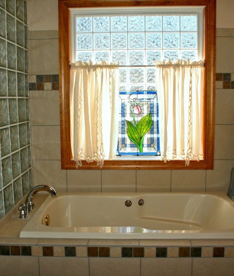 Installed Bathtub And Shower